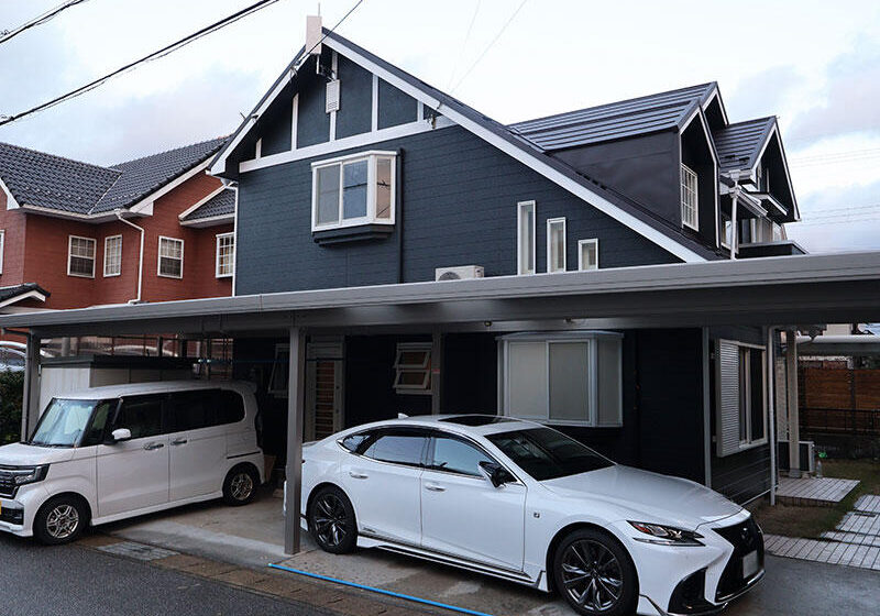 米原市 K様邸 外装リフォーム事例 | 開放的に魅せる洋と和の家